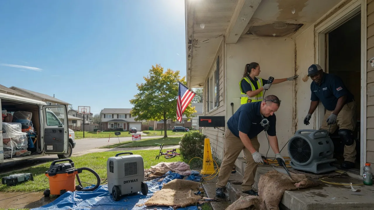 Water Damage Restoration in Mineral Springs, NC near me